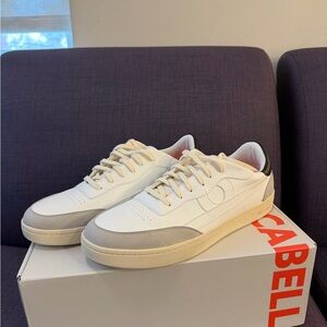NWOT Oliver Cabell White and Gray Sneakers